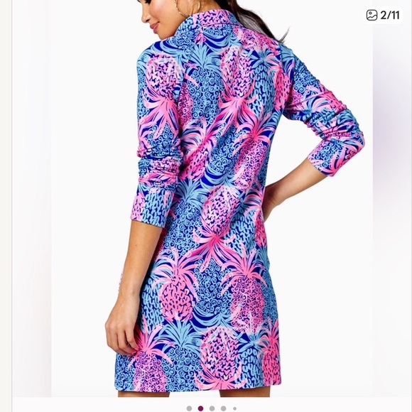 Lilly Pulitzer Skipper Popover Dress Size Medium - Picture 3 of 12